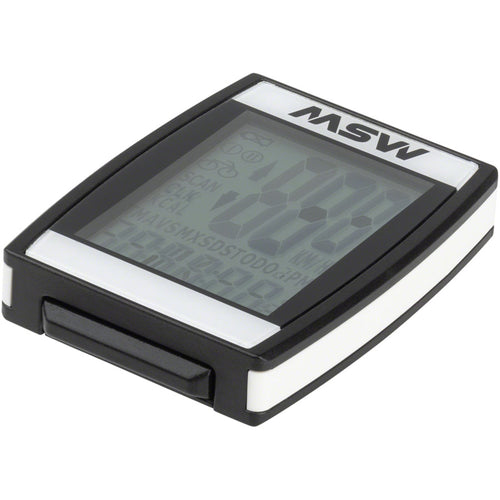 MSW Miniac Wireless Bike Computer - Wireless, Black