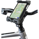 Delta Hefty Holder Plus Smartphone Bike Mount - Clear Gray