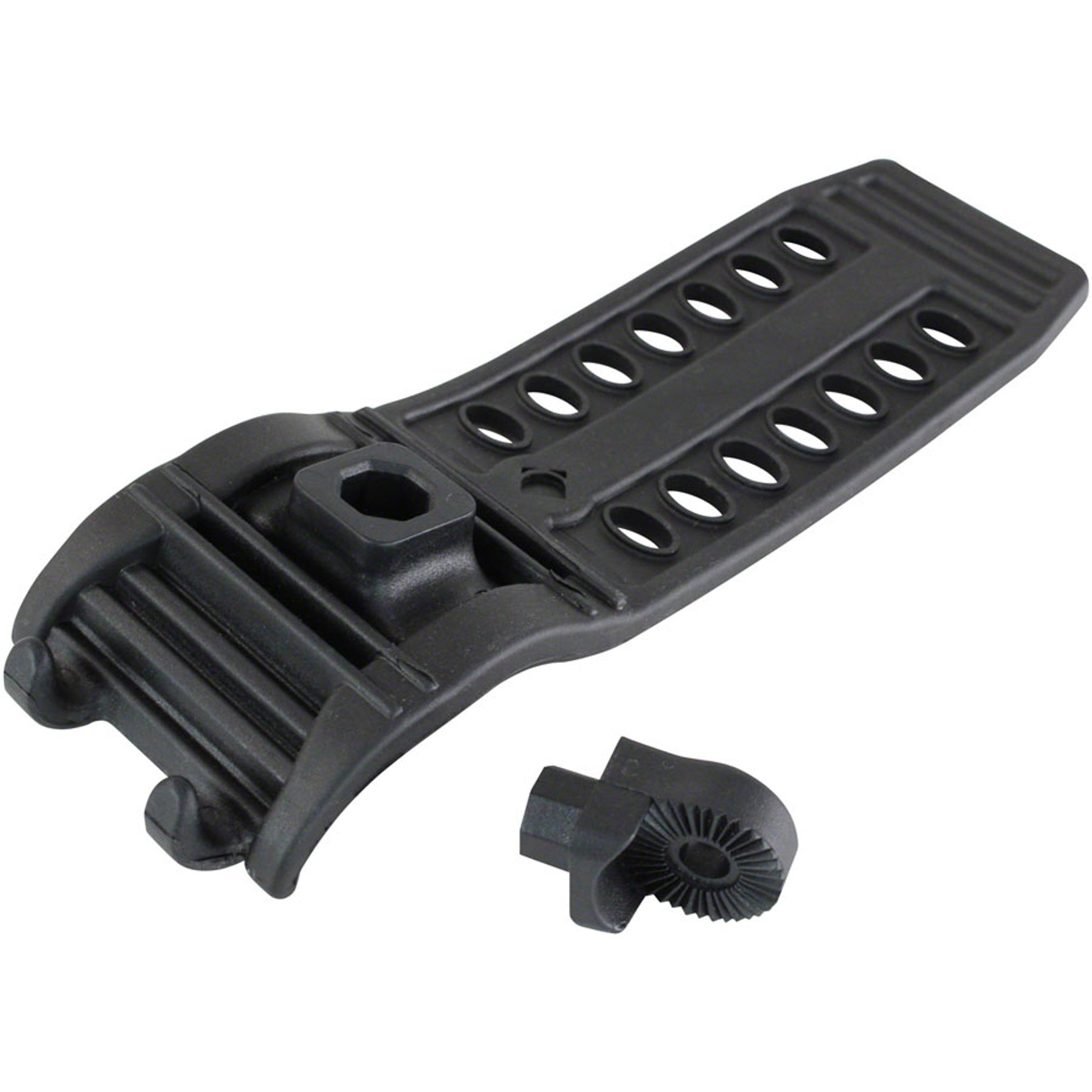 Delta Hefty Holder Plus Smartphone Bike Mount - Clear Gray