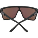 FLYNN Sunglasses - Matte Black, Happy Bronze with Green Spectra Mirror Lenses