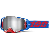 Armega Ironclad Goggles - Mirror Silver