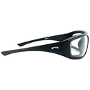 Roadhenge Safety Glasses - Matte Black, Clear Lens