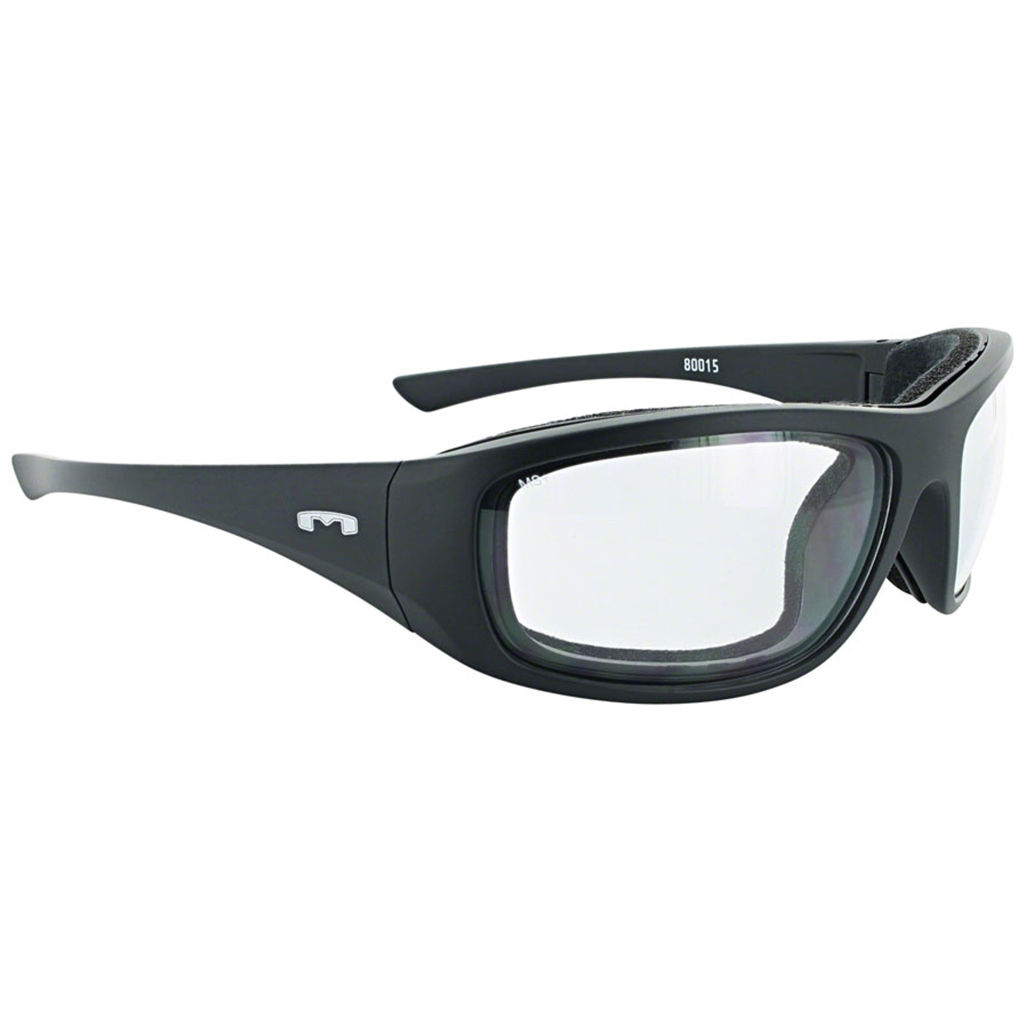 Roadhenge Safety Glasses - Matte Black, Clear Lens