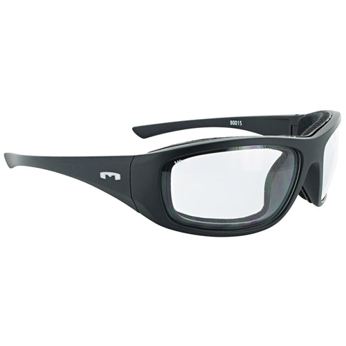 Roadhenge Safety Glasses - Matte Black, Clear Lens