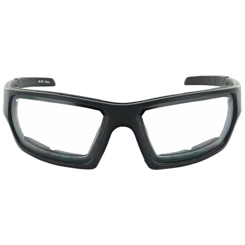 Roscoe Safety Glasses - Matte Black, Clear Lens