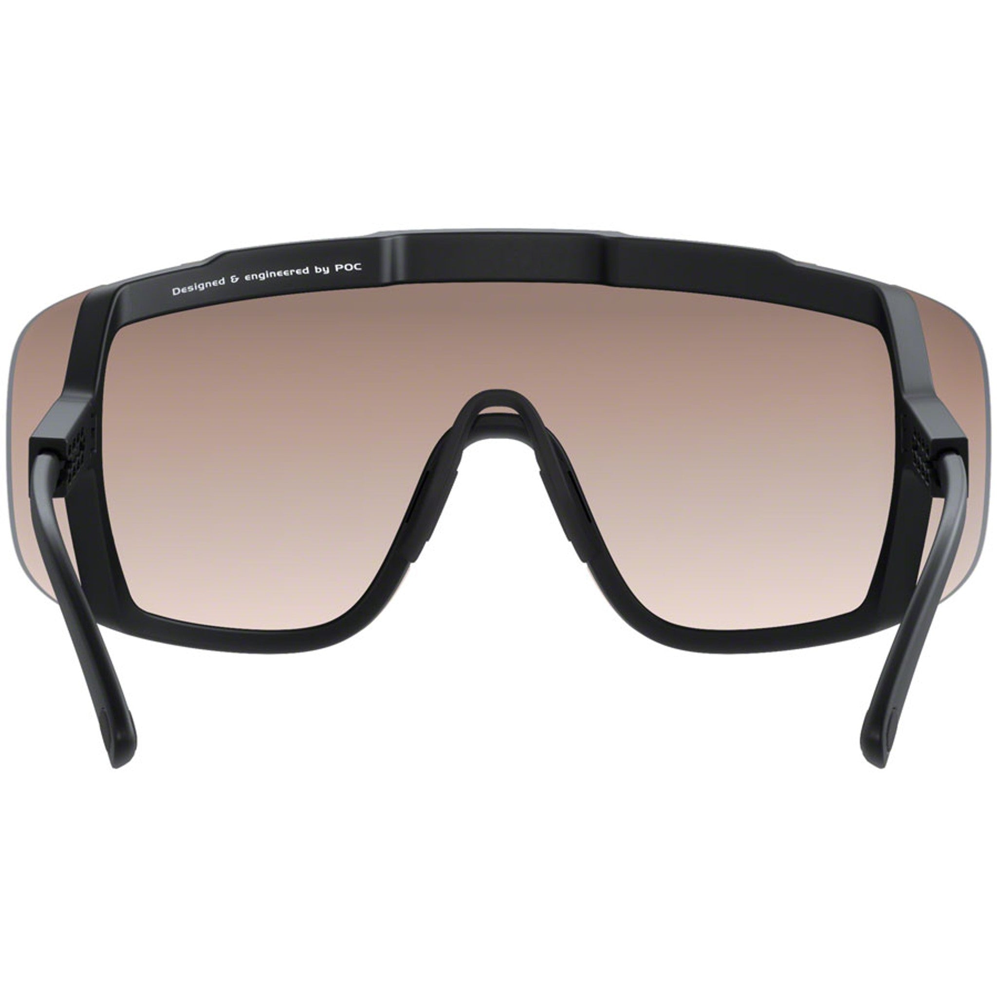 Devour Sunglasses - Uranium Black/Brown, Silver Mirror Lens