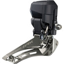 GRX FD-RX825 Di2 Front Derailleur - 2x12-Speed, Braze-on, Down Swing, For 46-48t Max, Black/Silver