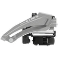 CUES FD-U4010-L Front Derailleur - 9-Speed, Double, Top-Swing, Low Clamp Mount, 46t Max, Black/Silver