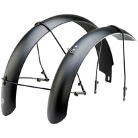 Portland Design Works Full E-Bike Fenders - 20x3.1, Black