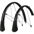 SKS P35 Chromoplastic Longboard Fender Set: Black (700c x 20-28)