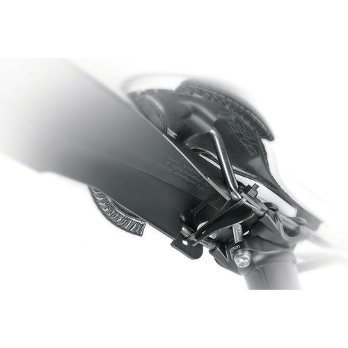 S-Guard Clip-On Rear Fender - Saddle Mount, Black