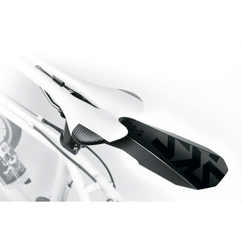 S-Guard Clip-On Rear Fender - Saddle Mount, Black