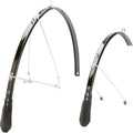 Portland Design Works Poncho Road Fender Set: Black (700c x 23)