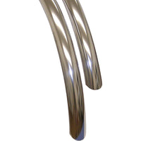 Stainless Steel 700c x 45 Fender Set: Stainless Steel (700c x 25-35)