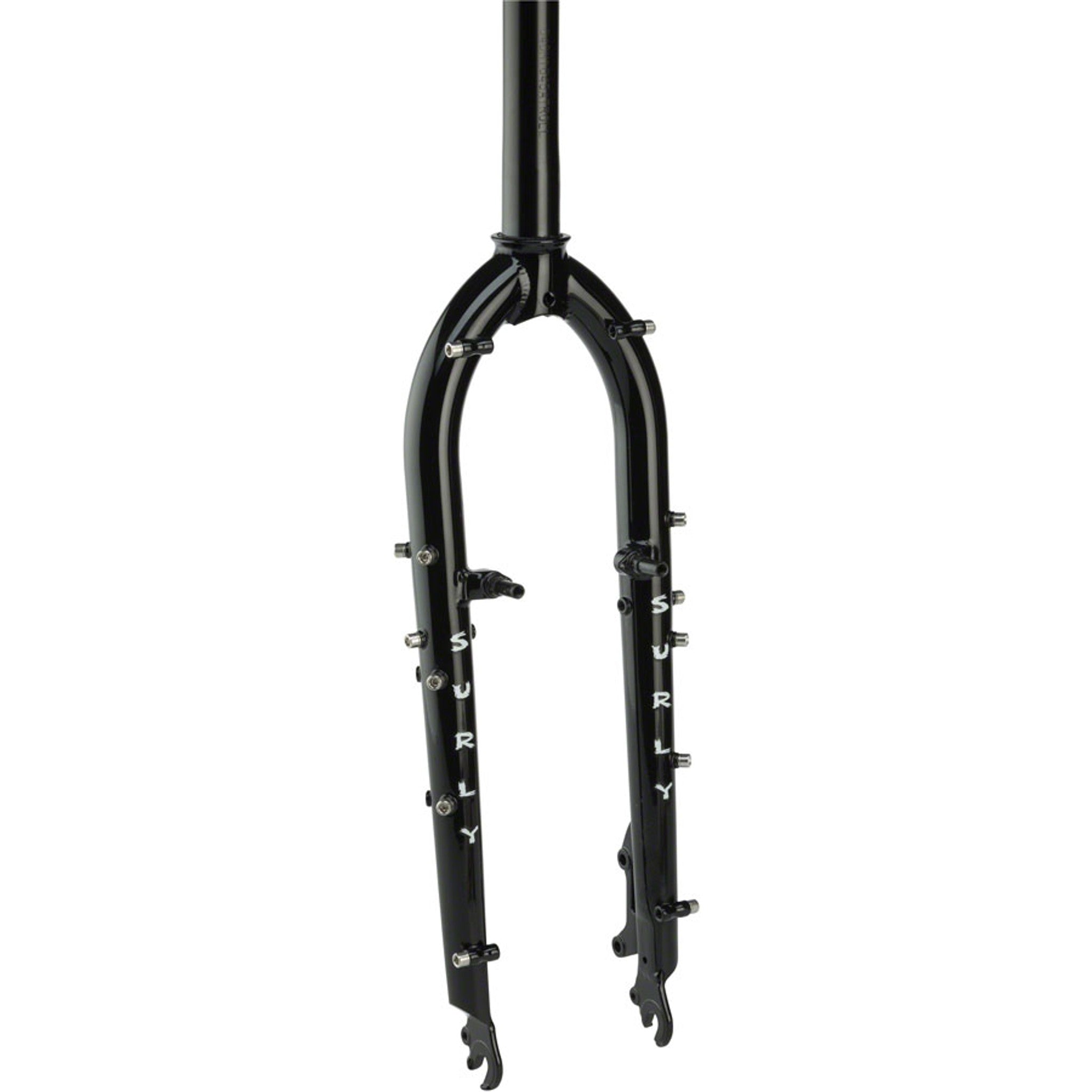 Surly Troll Fork: 26" QR, 1-1/8" Straight Steerer, Black