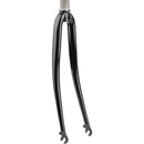 MSW 700c Road Fork - 9mm x 100mm, 1 1/8" Straight Steerer, Mid Reach Caliper, Black