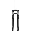 NVX HLO Suspension Fork - 700c, 63mm, 1 1/8" Threadless, QR x 100mm, Disc, Black