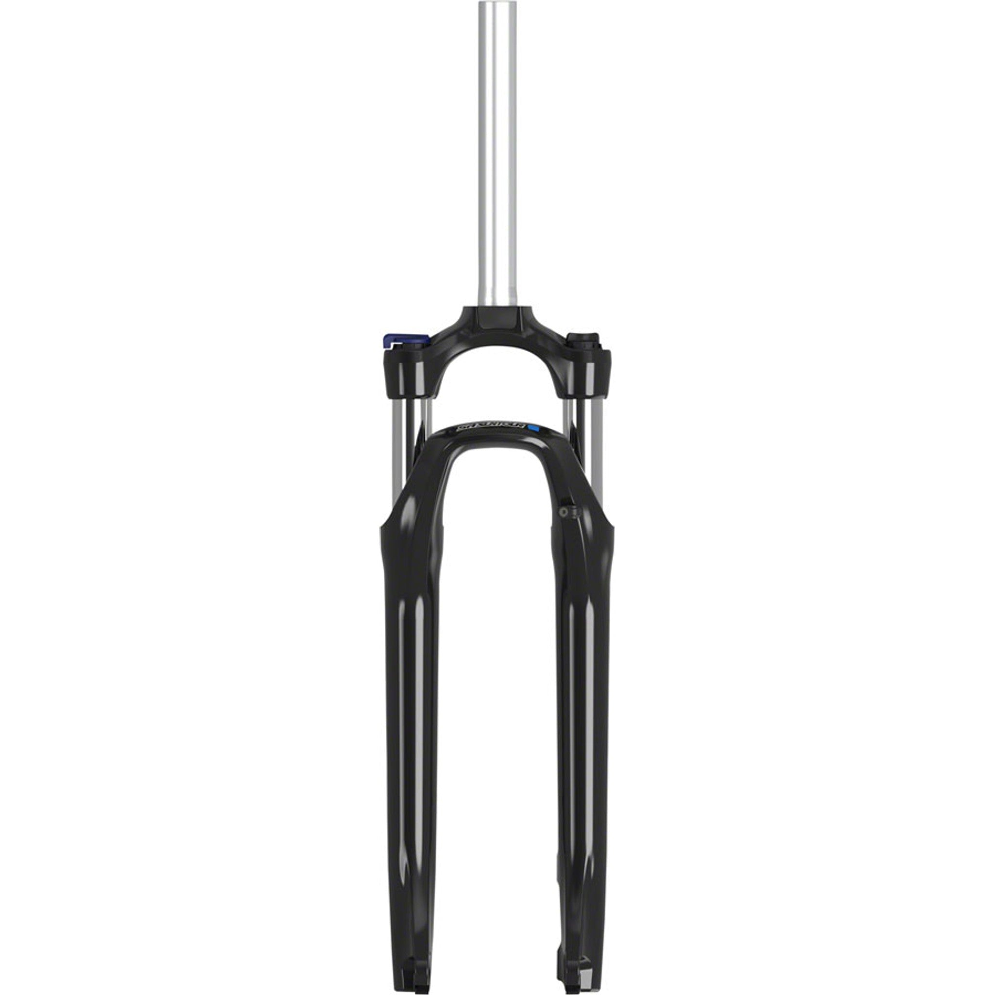 NVX HLO Suspension Fork - 700c, 63mm, 1 1/8" Threadless, QR x 100mm, Disc, Black