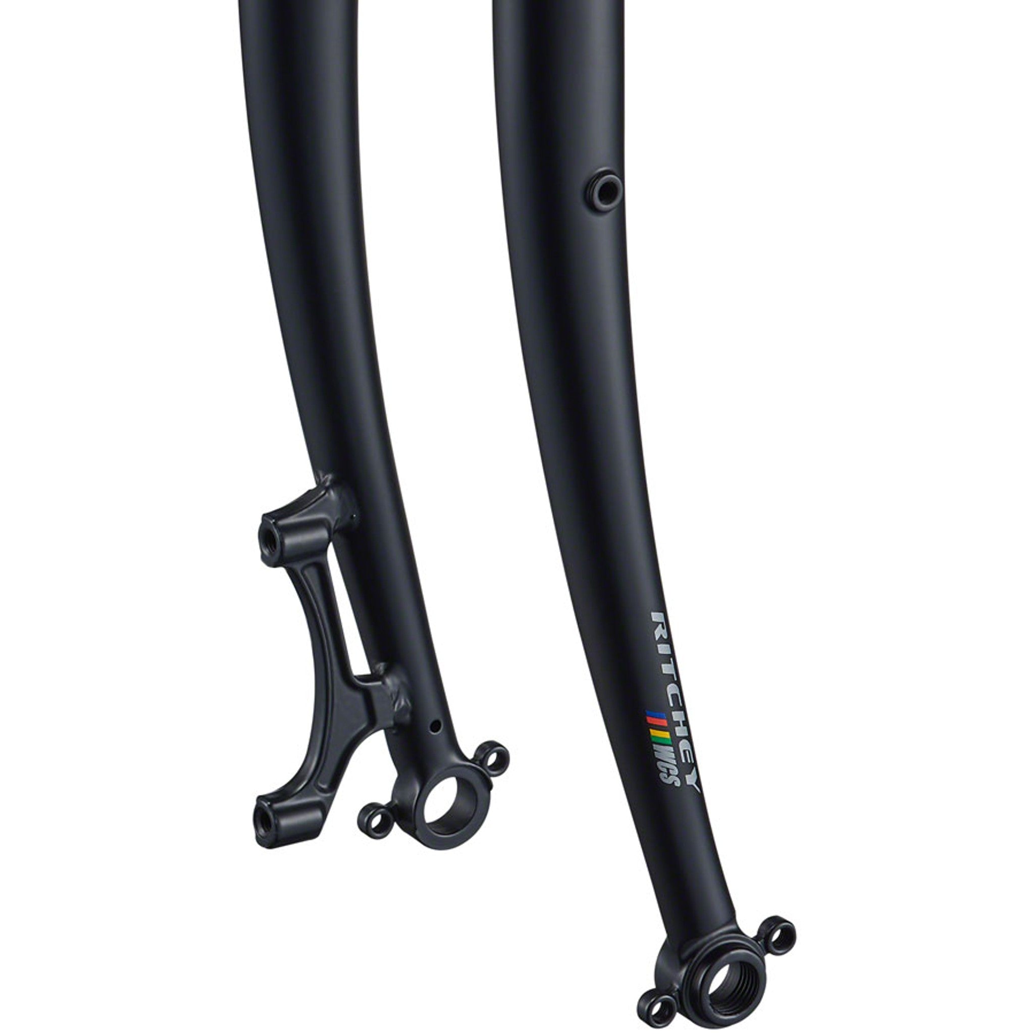 WCS Steel Adventure Fork - 27.5/29", 15 x 110mm, 1-1/8" Straight, Post Mount, Black