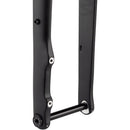 WHISKY No.9 MCX Fork - 12mm Thru Axle, 1.5" Tapered Carbon Steerer, FlatMount Disc, Matte Black