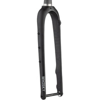 WHISKY No.9 MCX Fork - 12mm Thru Axle, 1.5" Tapered Carbon Steerer, FlatMount Disc, Matte Black