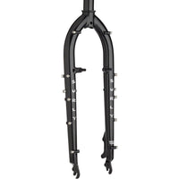 Surly Ogre Fork: 29", 1-1/8", Canti, Black