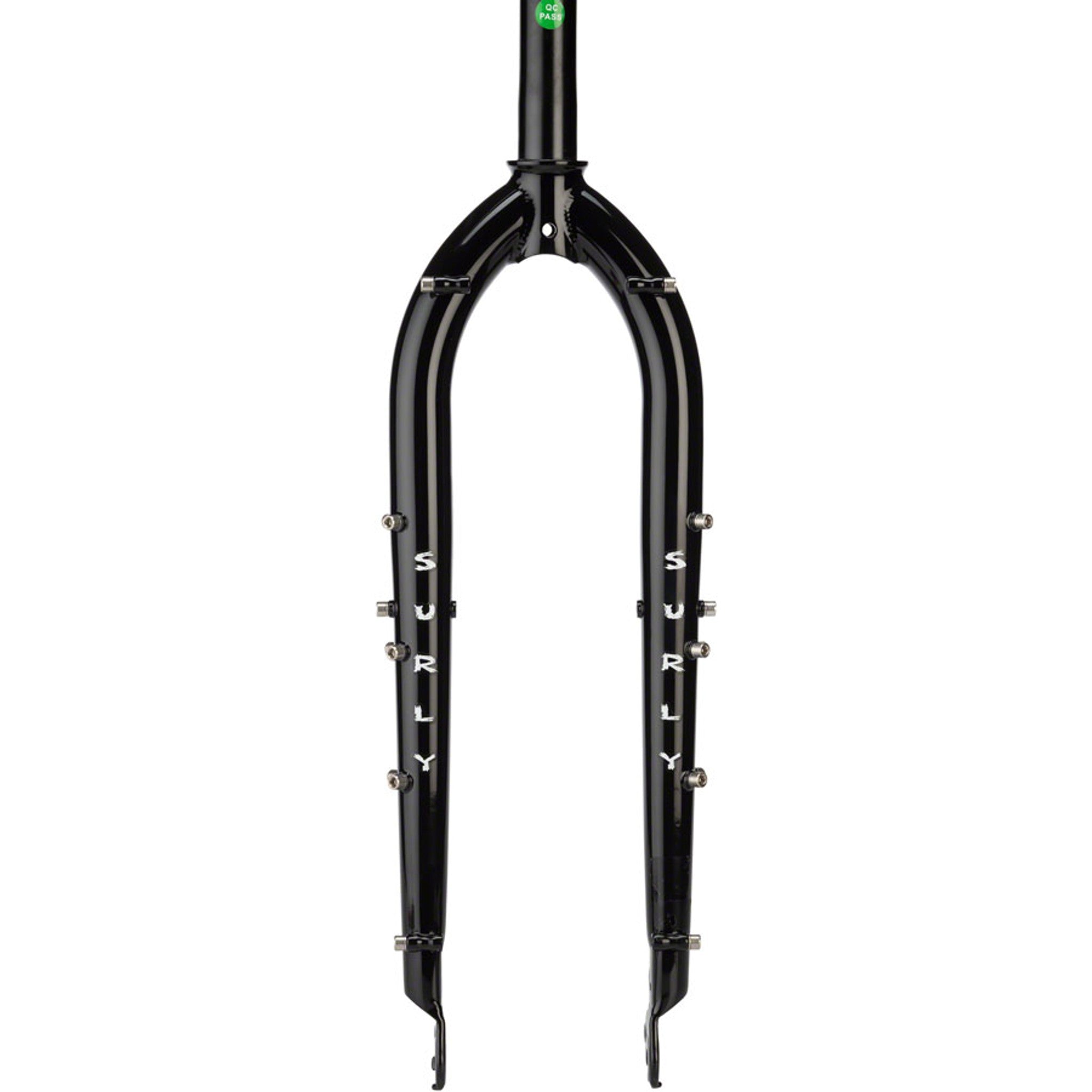 Surly ECR 27.5+ Fork, 1-1/8" Straight Steerer, Blacktacular
