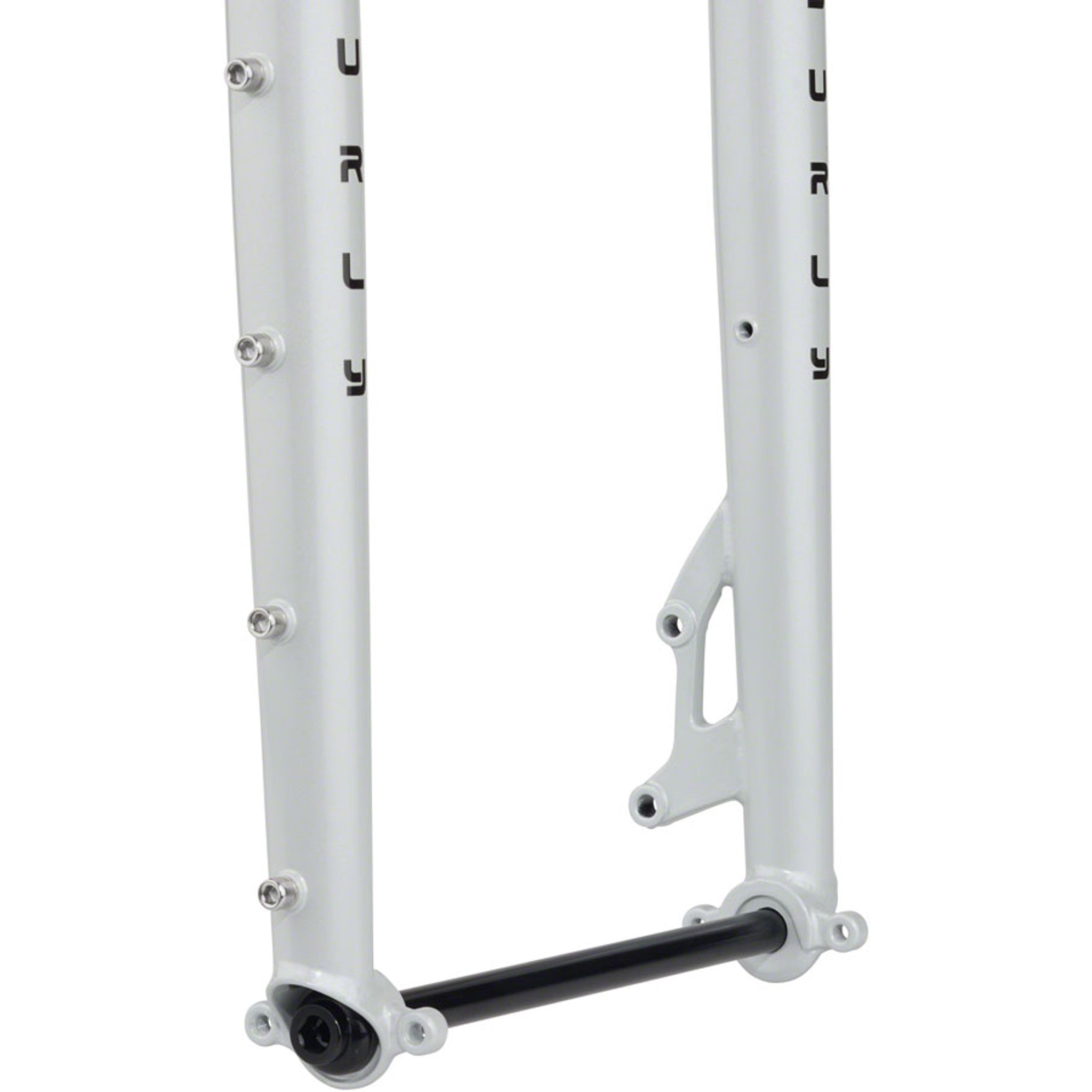 Moonlander Fork - 24", Steel, 12 x 197mm, 1-1/8" Straight Steerer, Lunar Dust Gray