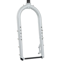 Moonlander Fork - 24", Steel, 12 x 197mm, 1-1/8" Straight Steerer, Lunar Dust Gray