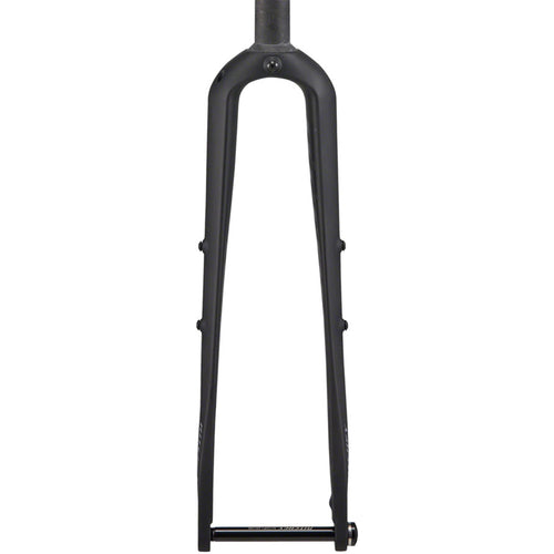 WCS Carbon Brevet Road Fork - 700, 12 x 100mm Thru-Axle, Straight Steerer, Flat Mount, Matte Carbon