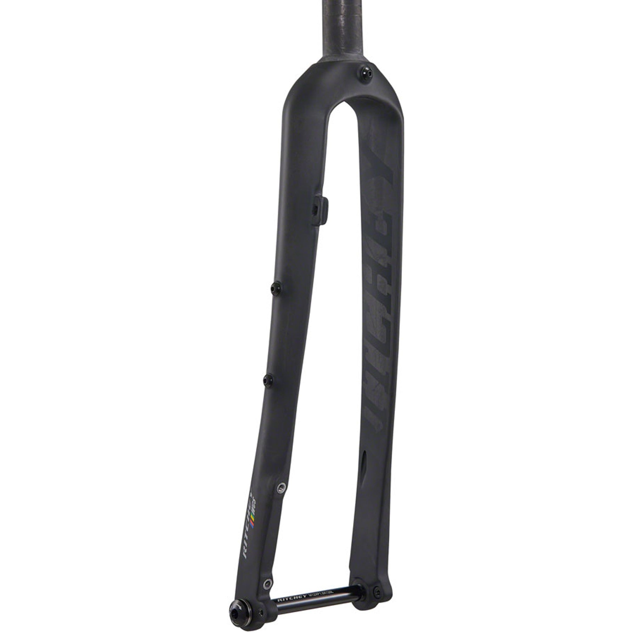 WCS Carbon Brevet Road Fork - 700, 12 x 100mm Thru-Axle, Straight Steerer, Flat Mount, Matte Carbon