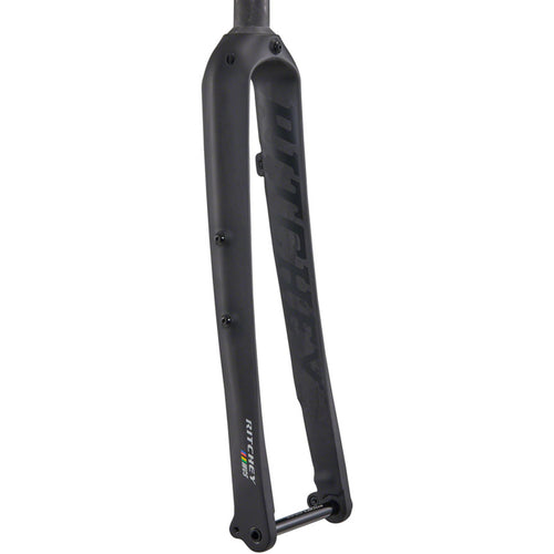 WCS Carbon Brevet Road Fork - 700, 12 x 100mm Thru-Axle, Straight Steerer, Flat Mount, Matte Carbon