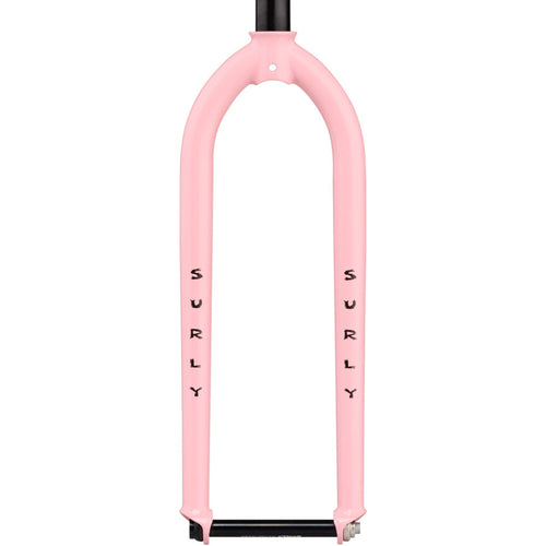 Lowside Fork - 26/27.5", 15x110mm Thru-Axle, 1-1/8" Straight Steerer, Steel, New Pig Smell