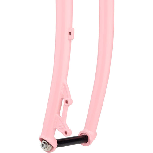 Lowside Fork - 26/27.5", 15x110mm Thru-Axle, 1-1/8" Straight Steerer, Steel, New Pig Smell