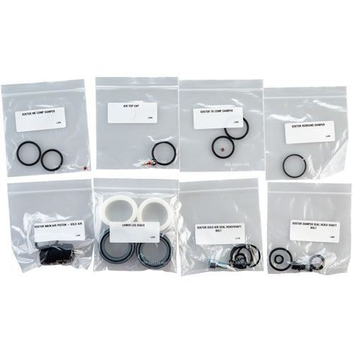 RockShox Full Service Kit for Sektor Gold (includes solo air and damper seals and hardware)
