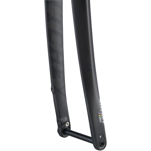 WCS Carbon Gravel Fork - 1-1/8", 47mm Rake, QR12, Flat Mount, 2020 Model, Matte Carbon