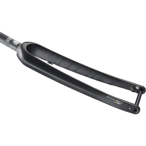 WCS Carbon Gravel Fork - 1-1/8", 47mm Rake, QR12, Flat Mount, 2020 Model, Matte Carbon