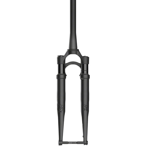 32 Taper-Cast Performance Suspension Fork - 700c, 40 mm, 12 x 100 mm, 45 mm Offset, Matte Black, Grip, 3-Position