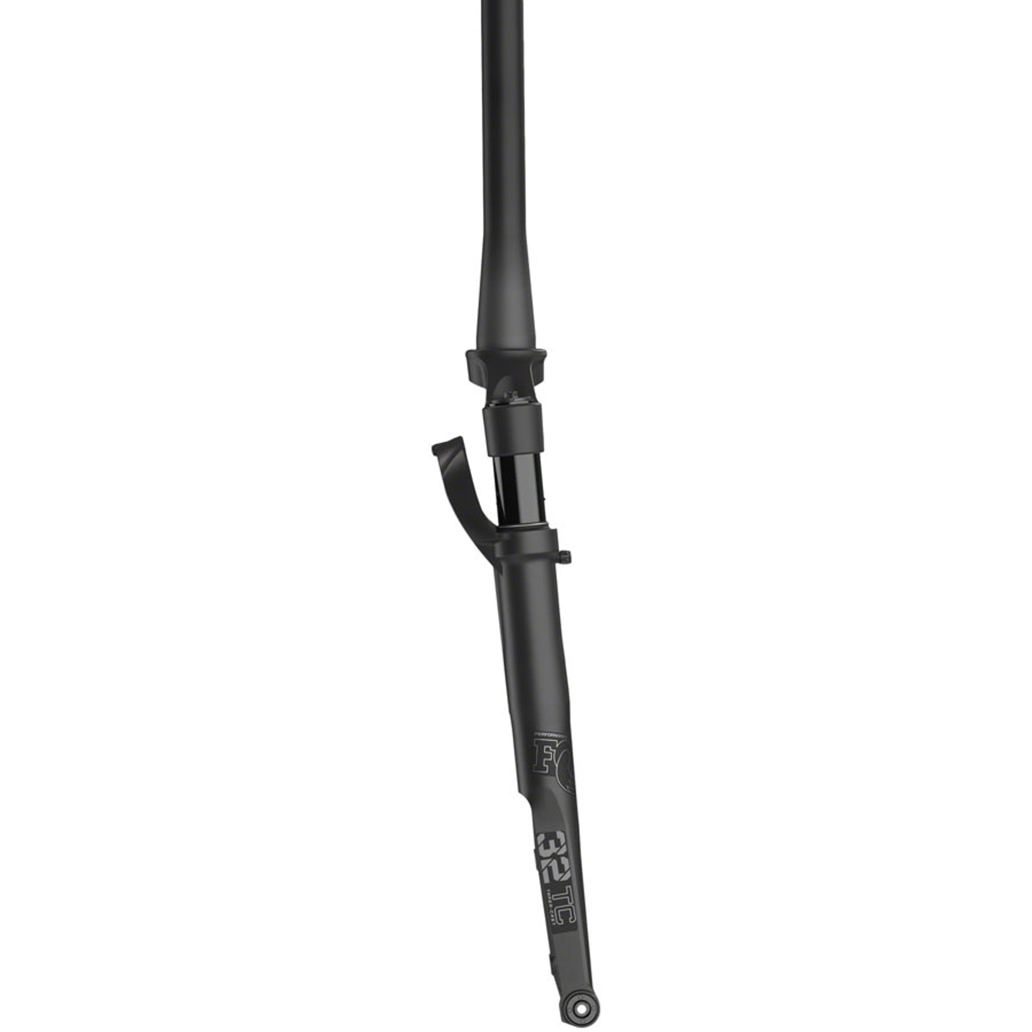 32 Taper-Cast Performance Suspension Fork - 700c, 40 mm, 12 x 100 mm, 45 mm Offset, Matte Black, Grip, 3-Position