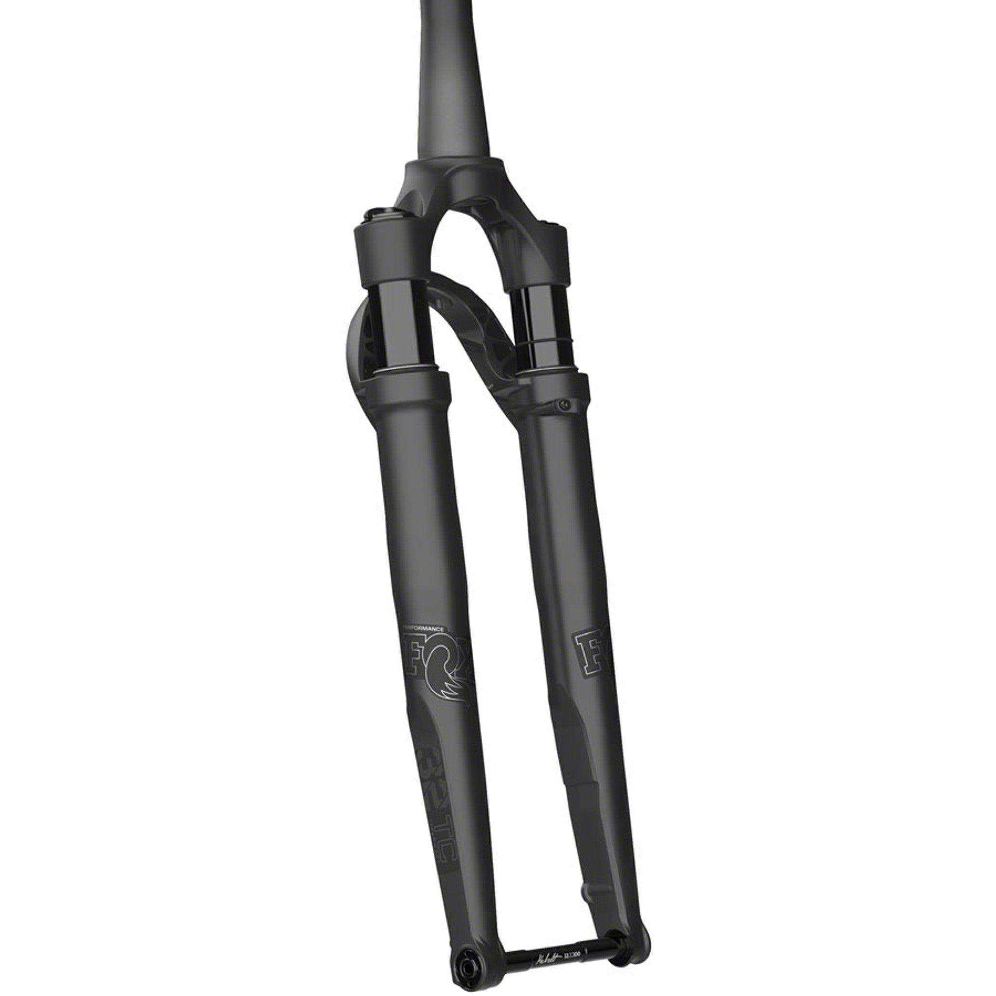 32 Taper-Cast Performance Suspension Fork - 700c, 40 mm, 12 x 100 mm, 45 mm Offset, Matte Black, Grip, 3-Position