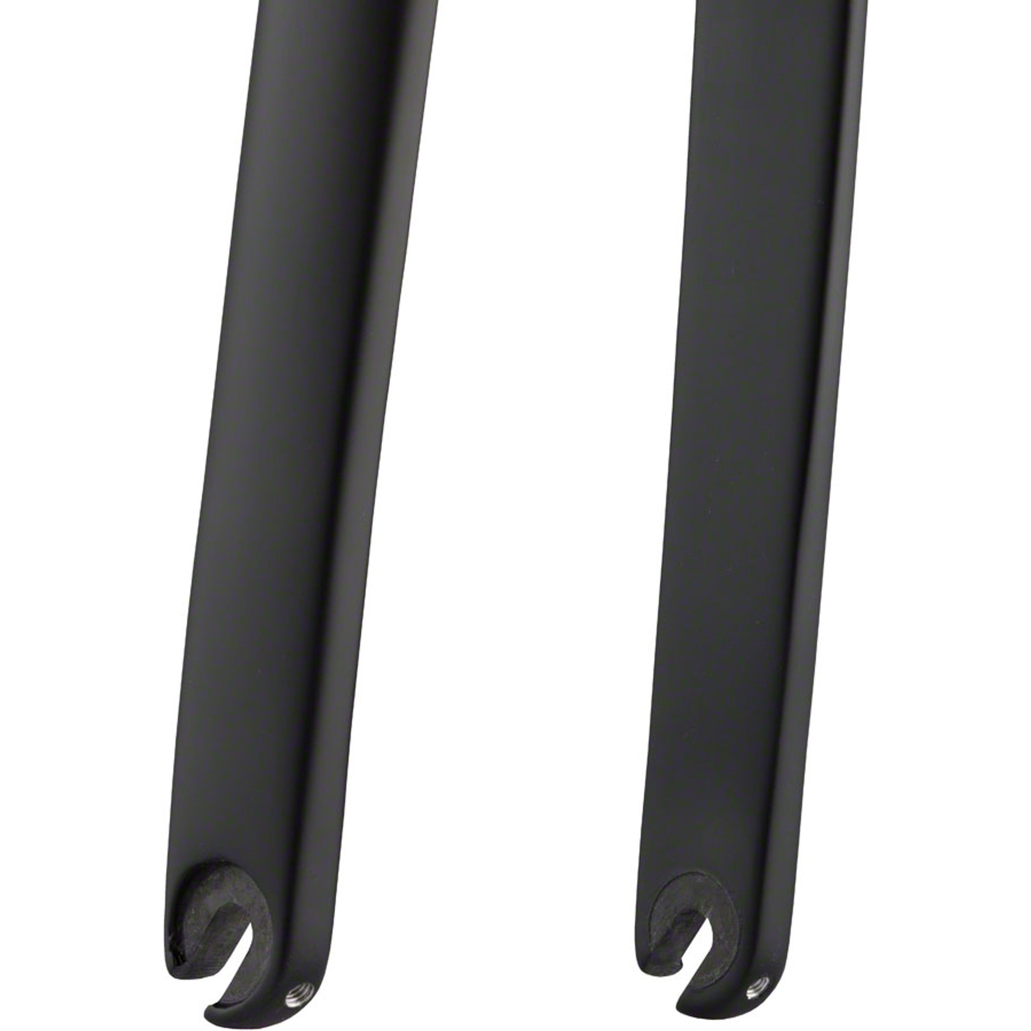 WHISKY No.7 CX Fork - QR, 1-1/8" Straight Carbon Steerer, Canti, MatteBlack