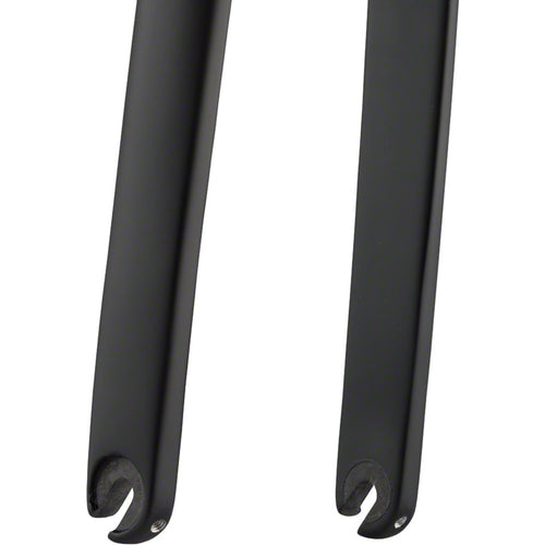 WHISKY No.7 CX Fork - QR, 1-1/8" Straight Carbon Steerer, Canti, MatteBlack