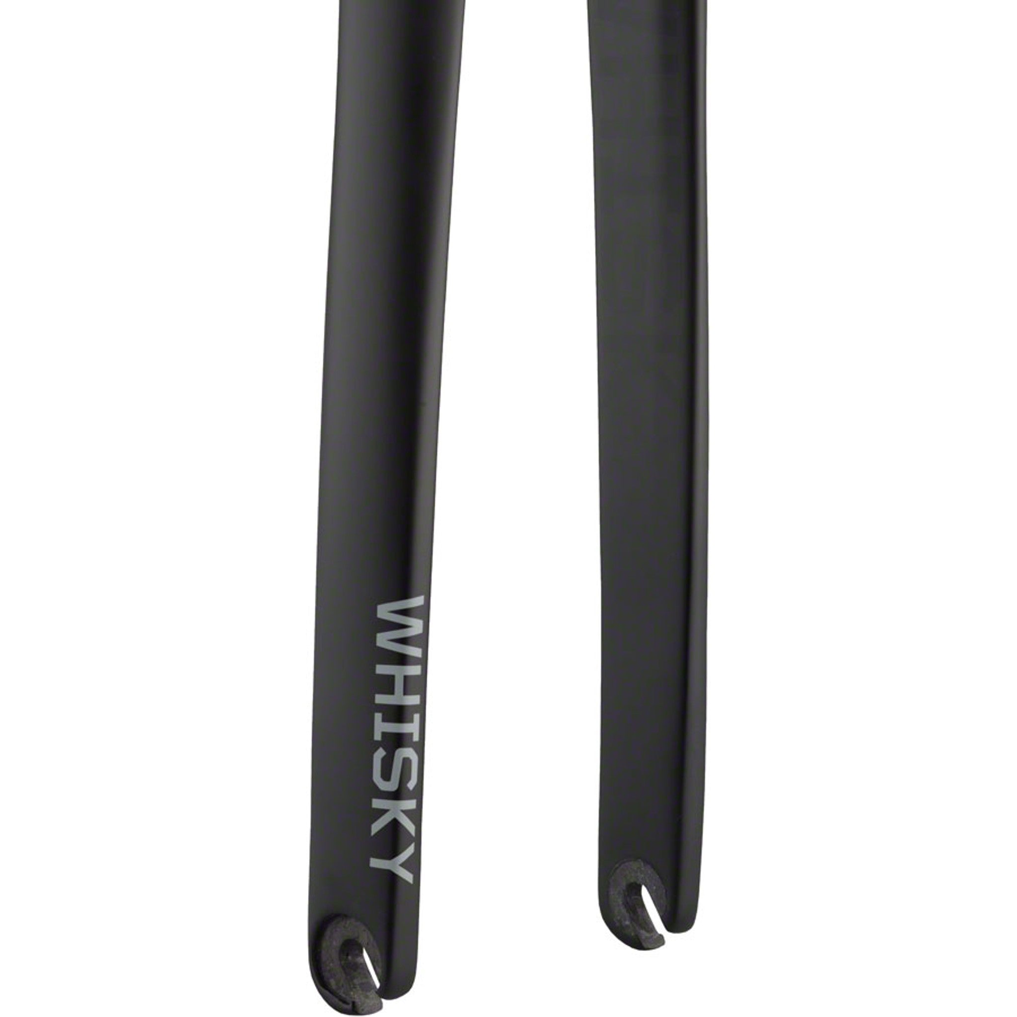 WHISKY No.7 CX Fork - QR, 1-1/8" Straight Carbon Steerer, Canti, MatteBlack