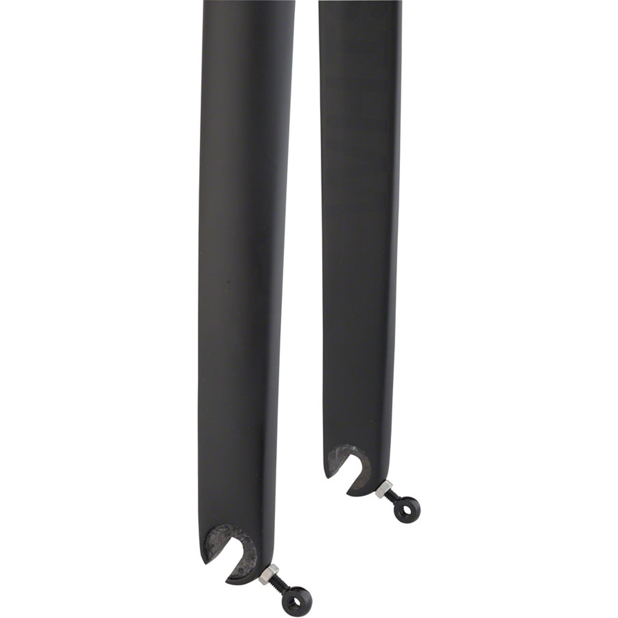 WHISKY No.7 CX Fork - QR, 1-1/8" Straight Carbon Steerer, Canti, MatteBlack