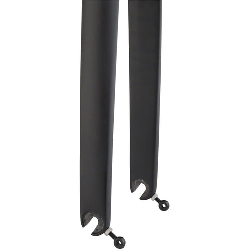 WHISKY No.7 CX Fork - QR, 1-1/8" Straight Carbon Steerer, Canti, MatteBlack