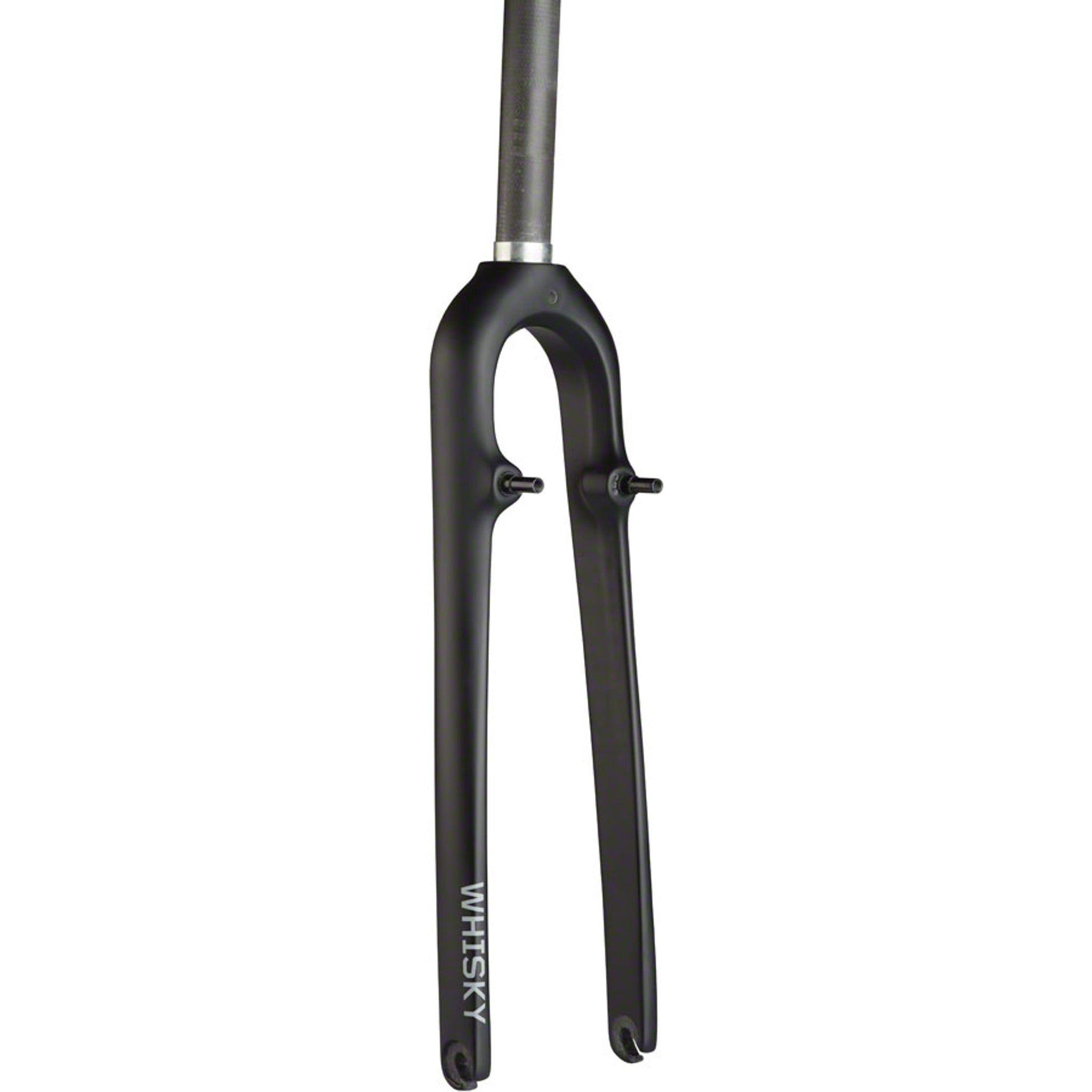 WHISKY No.7 CX Fork - QR, 1-1/8" Straight Carbon Steerer, Canti, MatteBlack