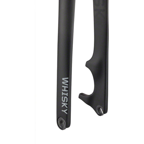 WHISKY No.7 CX Fork - QR, 1-1/8" Straight Carbon Steerer, Post MountDisc, Matte Black