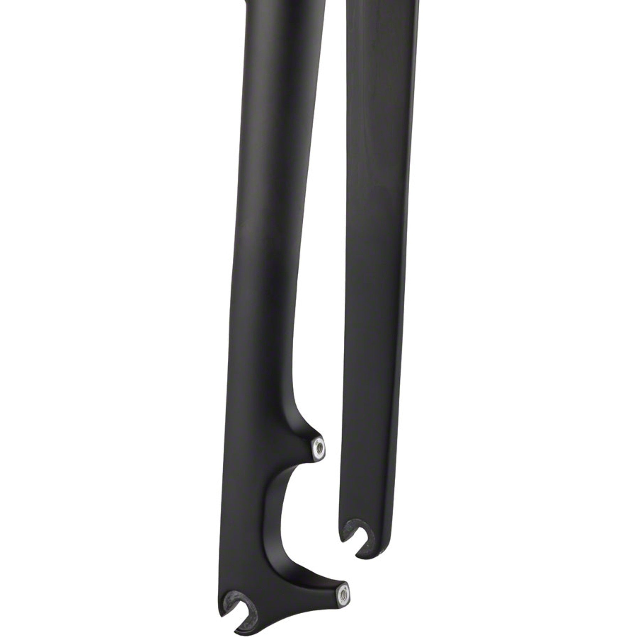 WHISKY No.7 CX Fork - QR, 1-1/8" Straight Carbon Steerer, Post MountDisc, Matte Black