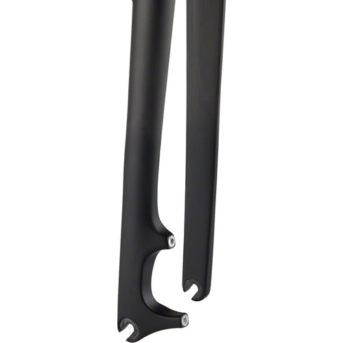 WHISKY No.7 CX Fork - QR, 1-1/8" Straight Carbon Steerer, Post MountDisc, Matte Black