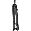WHISKY No.7 CX Fork - QR, 1-1/8" Straight Carbon Steerer, Post MountDisc, Matte Black
